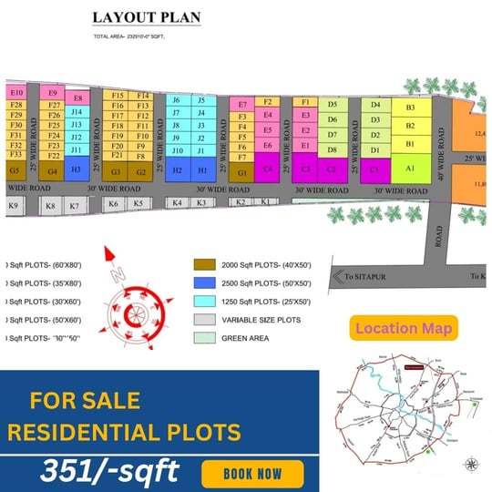 Land for sale in Lucknow